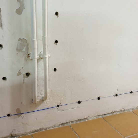 Traitement humidité dans les murs et remontées capillaires à Mouguerre Pays Basque