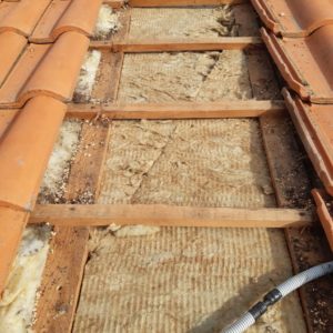 detec bois réalise l'isolation de la toiture à Urrugne